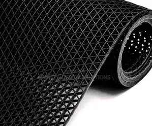 Black Perforated Carpet