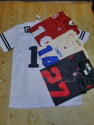 Quality Cotton Casual Unisex NFL Designer Jearsey T Shirts