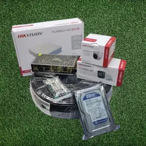 2 Megapixels Hikvision 2 1080p Full Hd Night Vision CCTV Cameras Kit