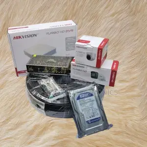 Professional 2 Camera Hikvision 2mp 1080p Full Hd CCTV System Kit