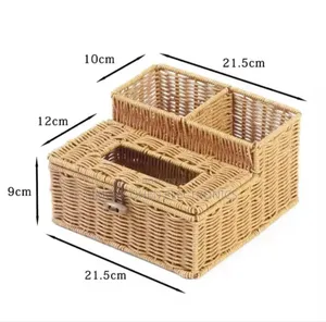 3 Slots Storage Organizer With Serviette Holder