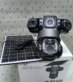 V380 Pro 4g Solar Security Camera – Triple-Lens Ptz, Ai Detection
