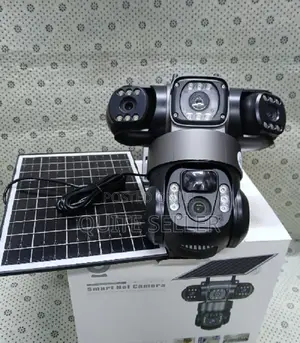 V380 Pro 4g Sim Card Solar Camera 3 Lens Security Camera 4mp Network