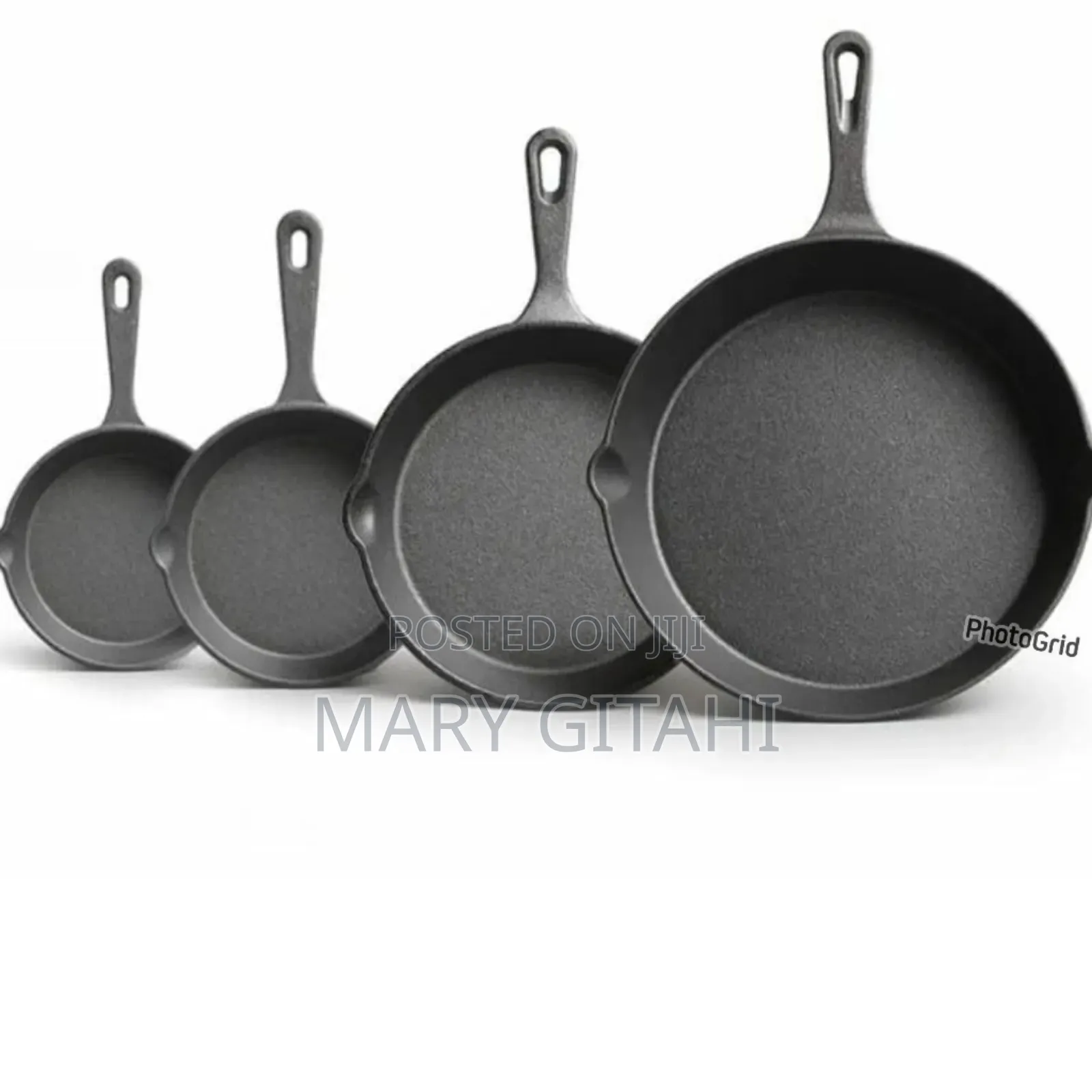 4pcs Cast Iron Skillet Set