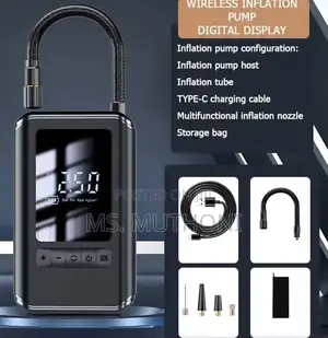 Portable Air Pump, Electric Air Pump, Led, Usb,