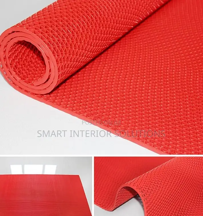 Water Proof Red Perforated Carpet