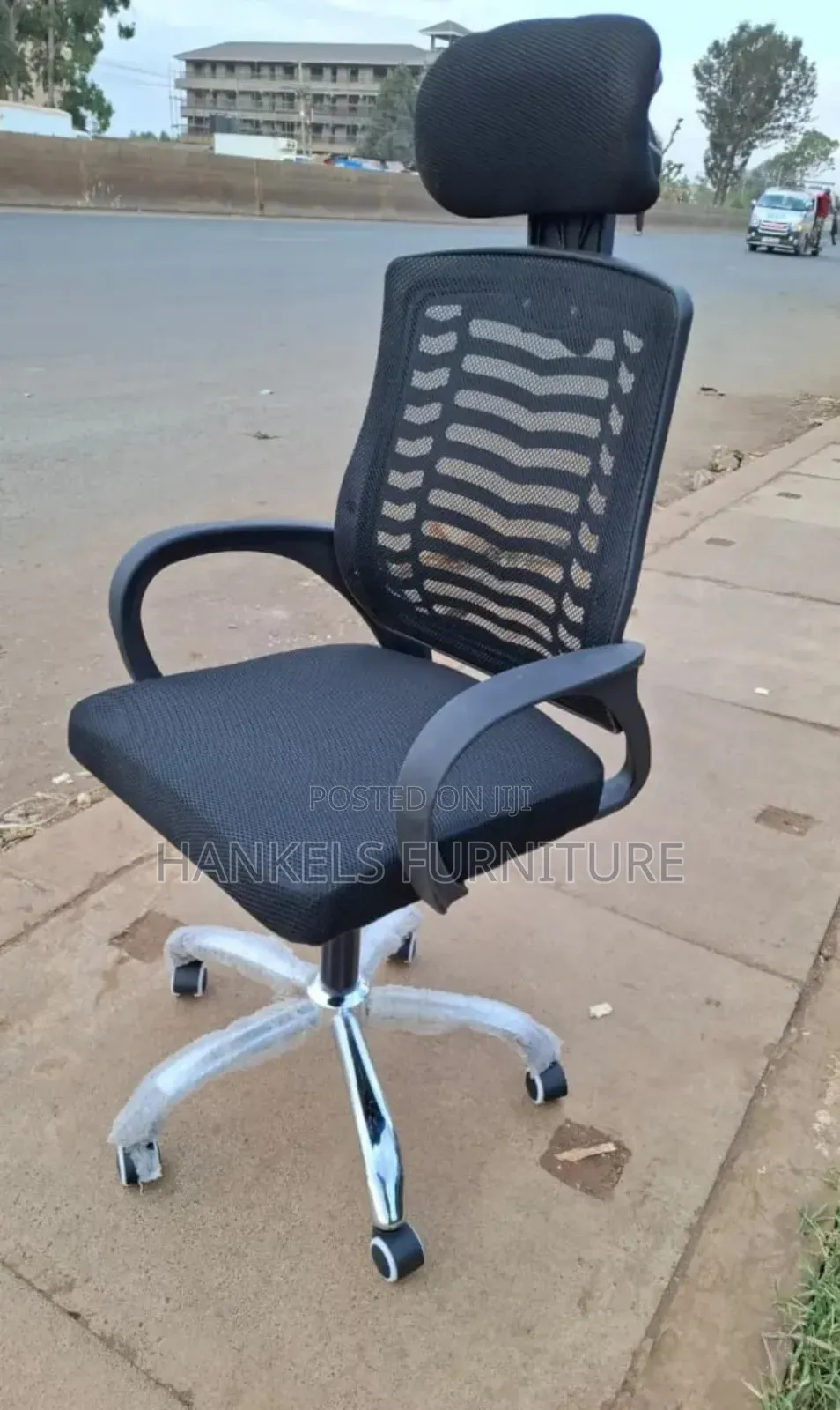 Swivel Office Chair Study Chair With Head Rest