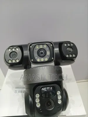 Unbeatable Tilt Rotating 4g Tripple Lens Solar Powered Camera