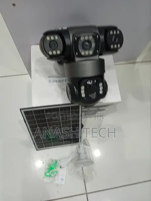 Leading Quality 360° PTZ Rotating Wifi Solar Powered Camera