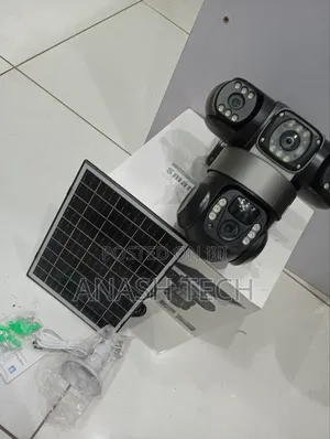 Premier Tripple Lens 4g Sim Card Motion Sensor Ip Solar Camera