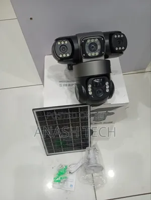 Satisfactory V380 Pro 4g Tripple Lens Solar Camera
