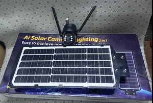 4g Solar Street Light With CCTV Camera