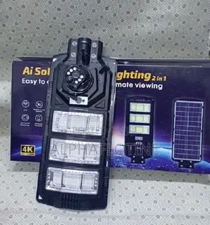 Solar Light 4g Solar Powered Aicctv Camera on 450w Private/Commercial