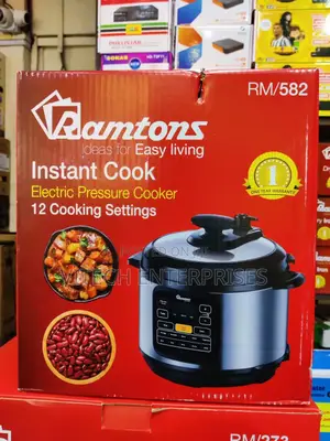 Ramtons Electric Pressure Cooker 6litres