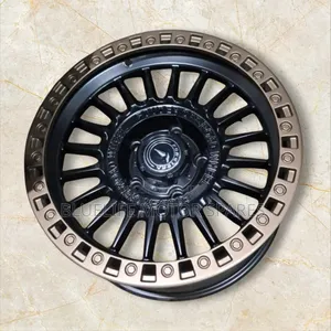 Size 18 Rims for Land Cruiser 100 Series/200 Series/V8 (Black+Bronze)