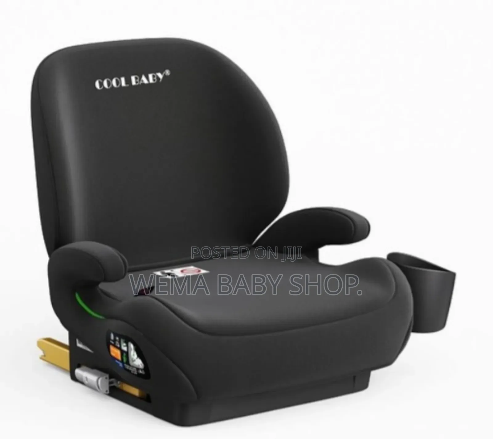Reclining Kids Booster Car Seat With Isofix
