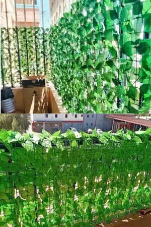 Residential Balconies Green Leafy Artificial Privacy Fence