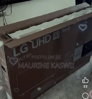Lg 50′′ Ut80 Smart Webos Ai Thinkq Tv