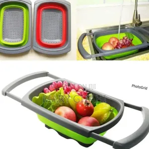*Big Sized Rectangular Expandable Big Handles Collapsible Drainer