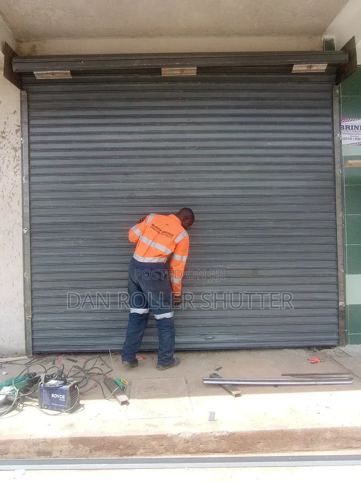 Roller Shutter Doors 3mx2m