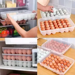 34pcs Egg Tray With Lid