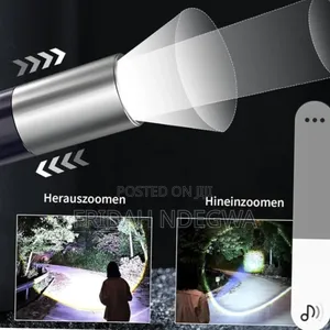 Zoom Light Led Bright Torch