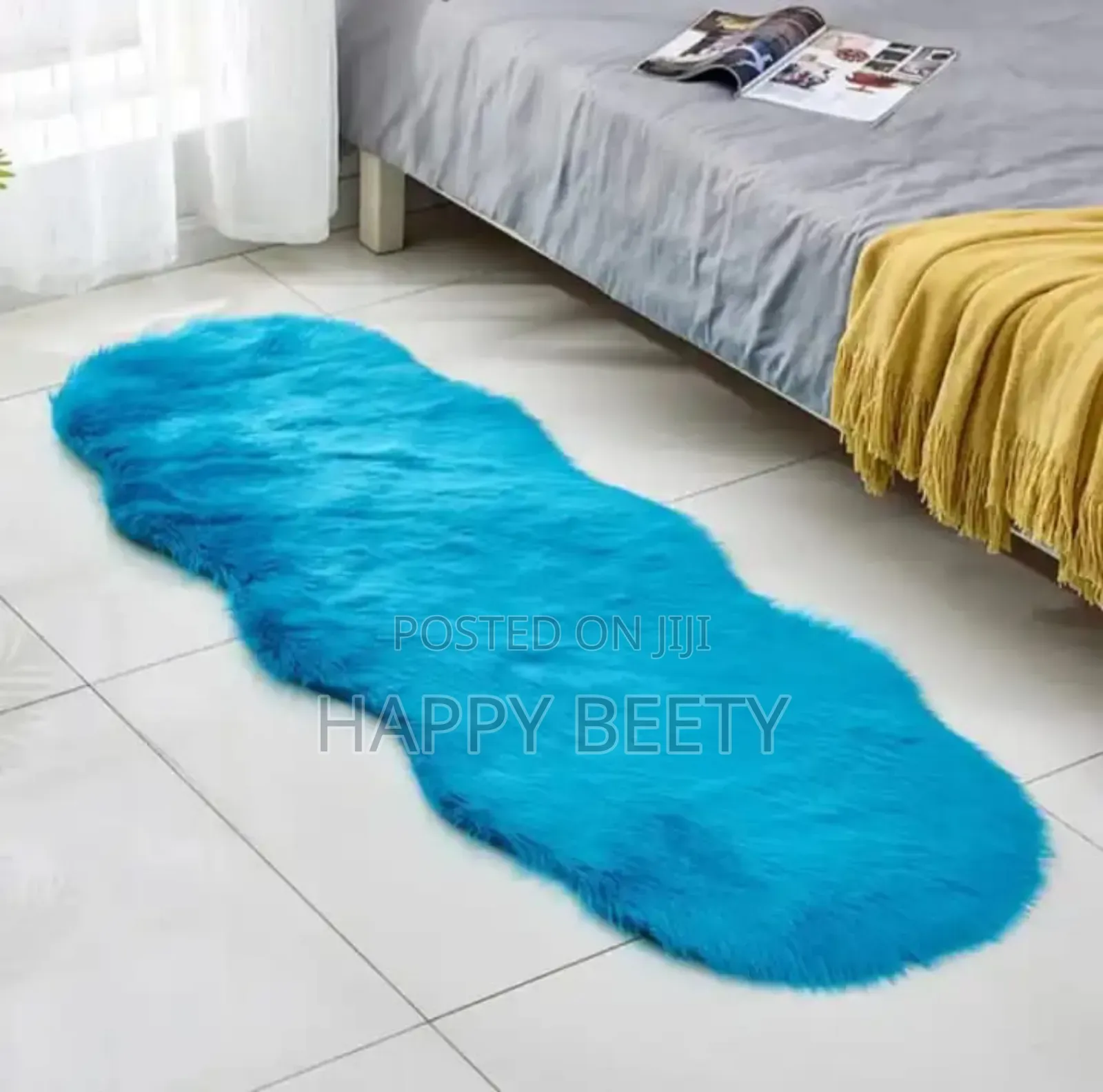 Fluffy Bedside/ Dashboard Fur Mat