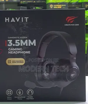 Havit H2230d 3.5mm High Magnetic 50mm Speaker Gaming Headphones
