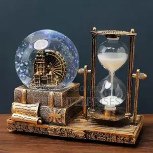 Vintage Ferris Wheel Hour Glass Decor