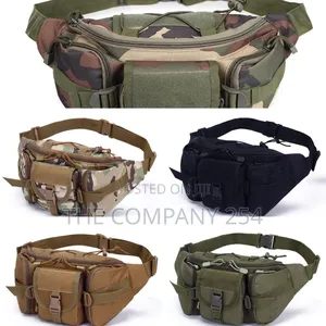 Quality Made Hiking Outdoor Unisex Casual Combat Waist Bags Available