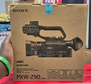 Sony Pxw-z90t 4k Hdr Xdcam With Fast Hybrid Af