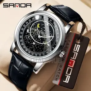 Sanda Starry Sky Dial Gents Watch 7002