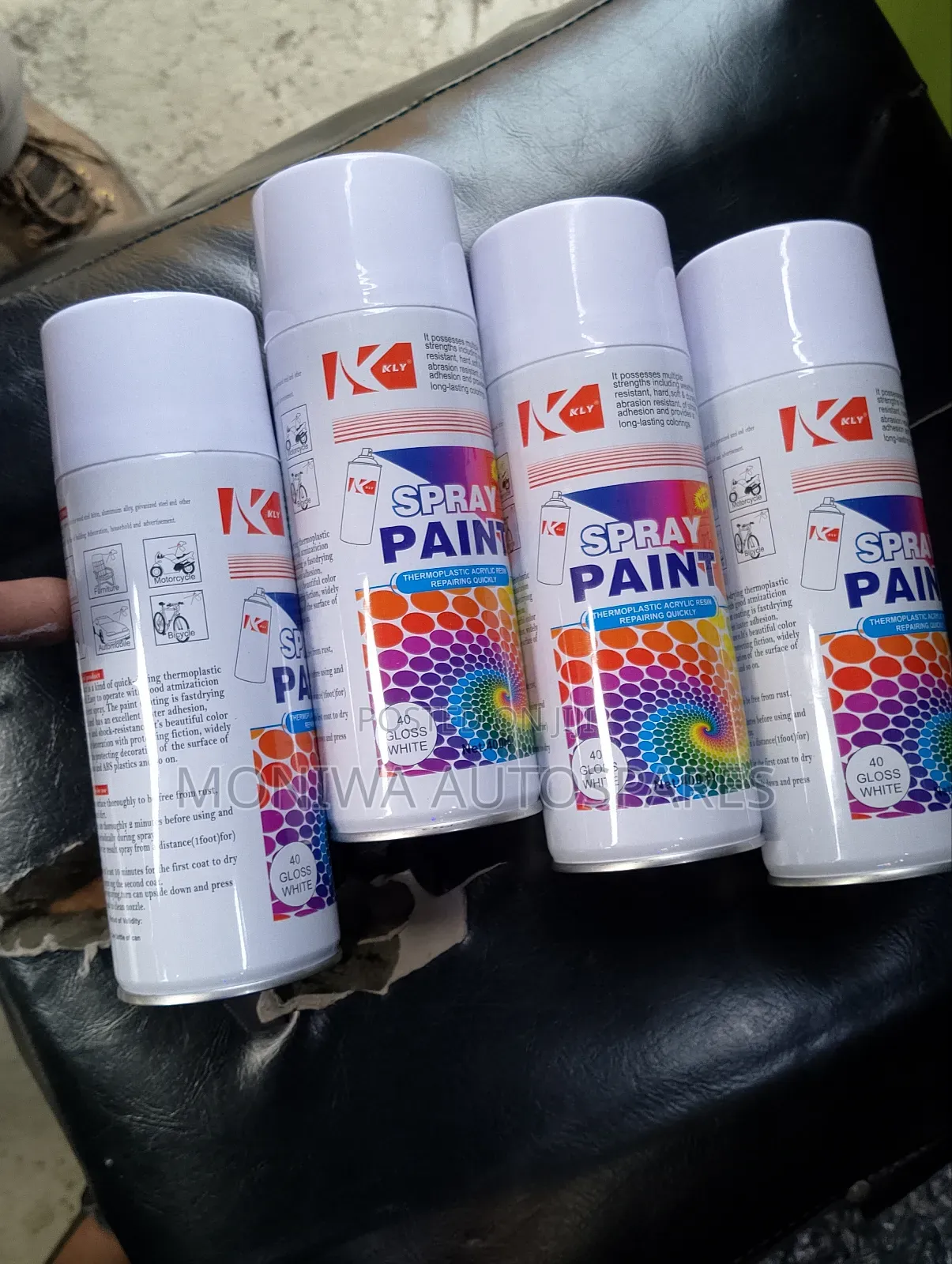 Spray Paint Gloss White 40