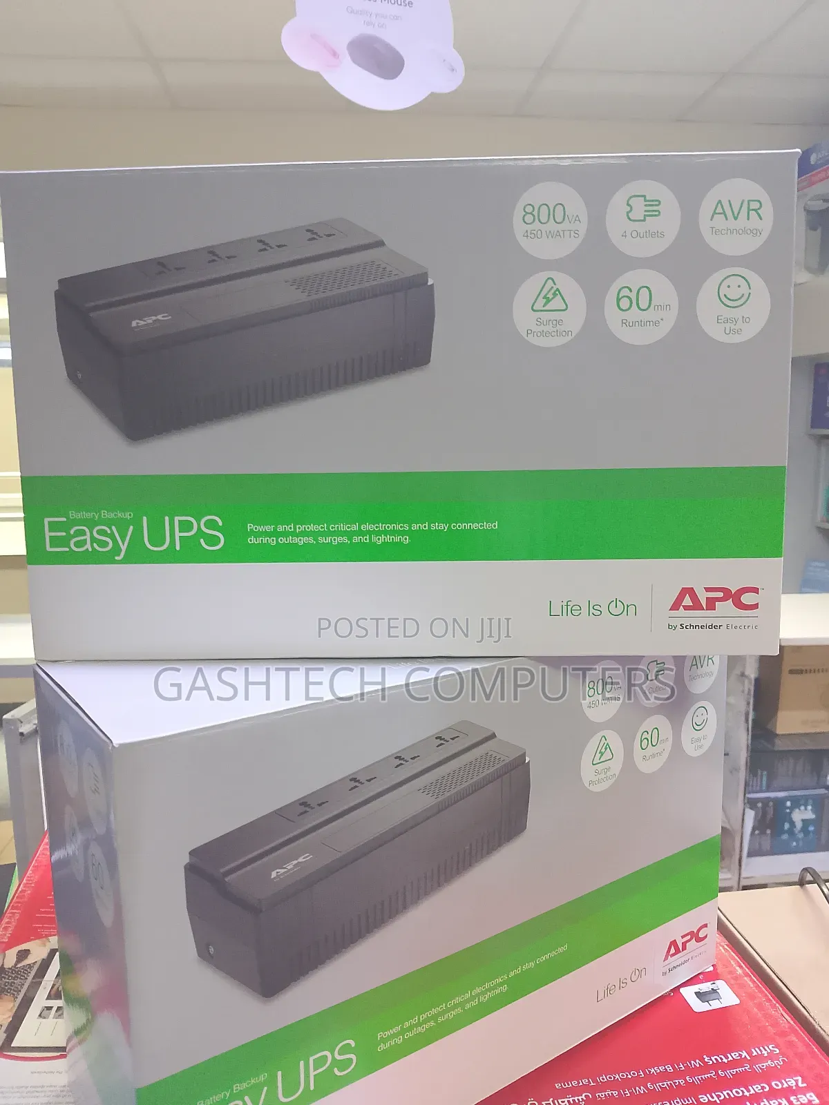 Apc Easy Ups Bv 800va, Avr, Universal Outlet