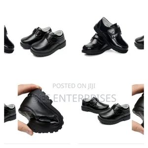 Boys Quality Leather Back to School Shoes