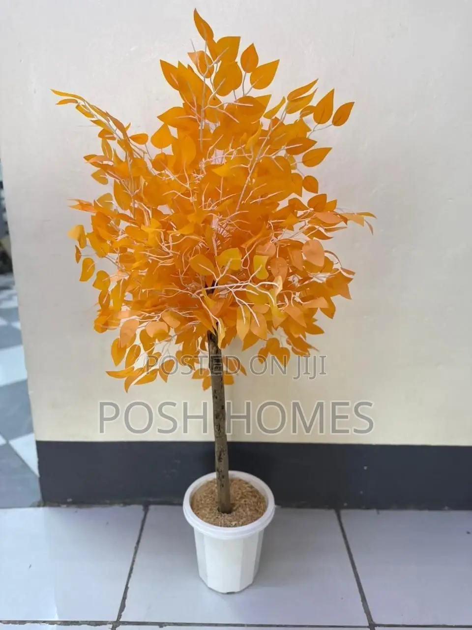 Orange Artificial Plants