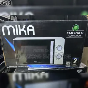 Mika Microwave Oven, 20l, Manual, Solo, White Multiple Power Levels,
