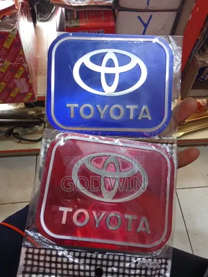 Chrome Stickers Tanks Toyota