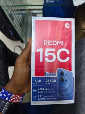 New Xiaomi Redmi 15C 4G 256 GB Red