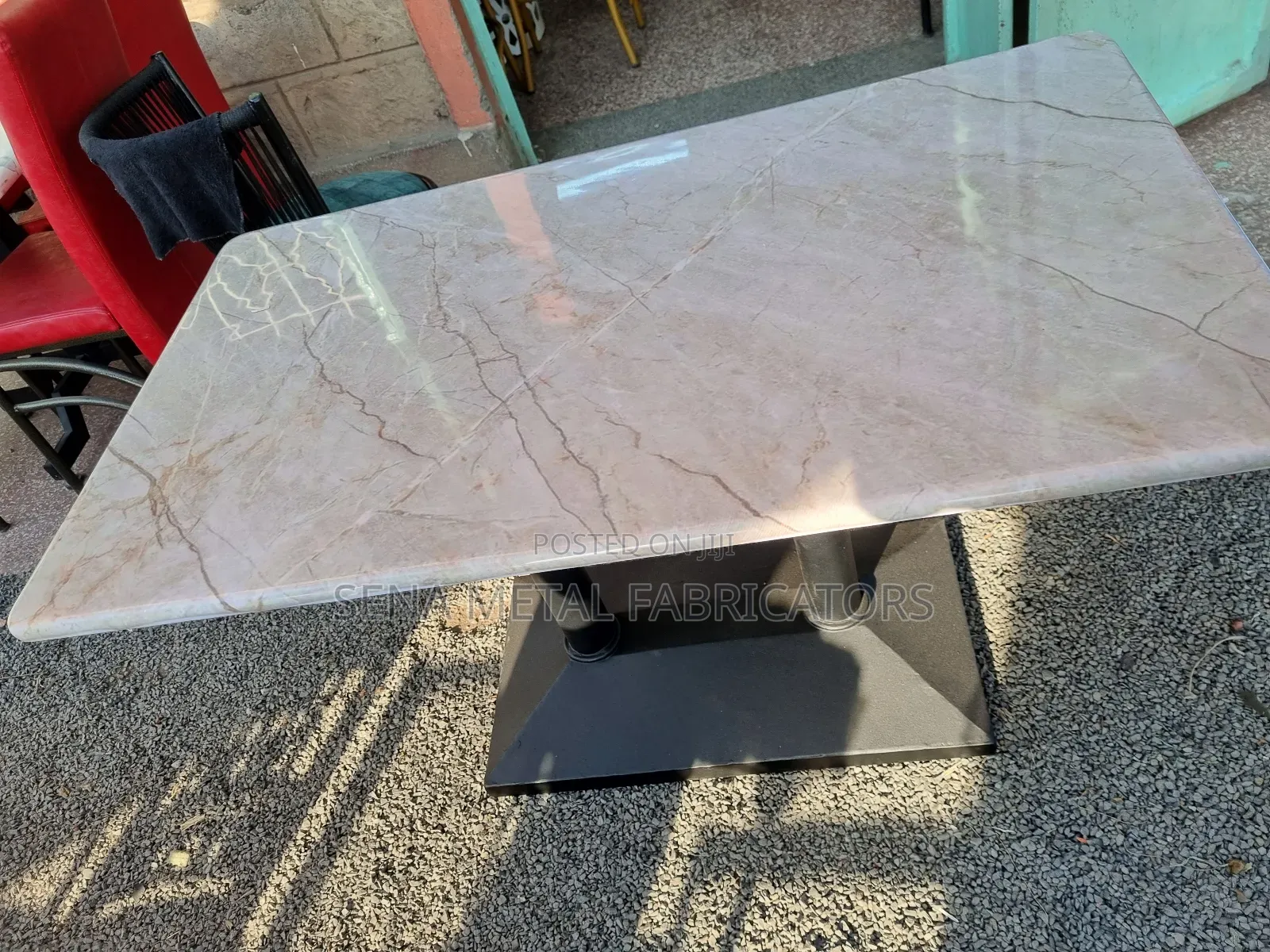 Restaurant Double-Leg Stand Table