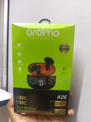 Oraimo Anc True Wireless Earpods With Noice Canceling 300mah Battery