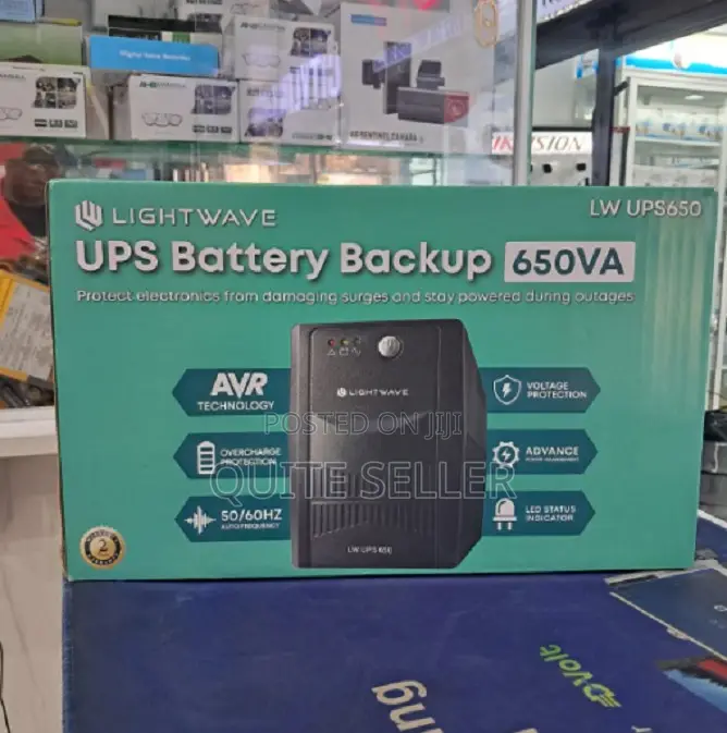 650va Ups Lightwave 650va Ups- Auto Charge Function