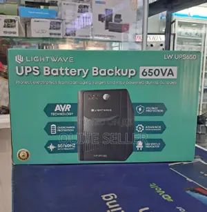 Lightwave 650va Back-Up Ups With Uninterrupted Connectivity
