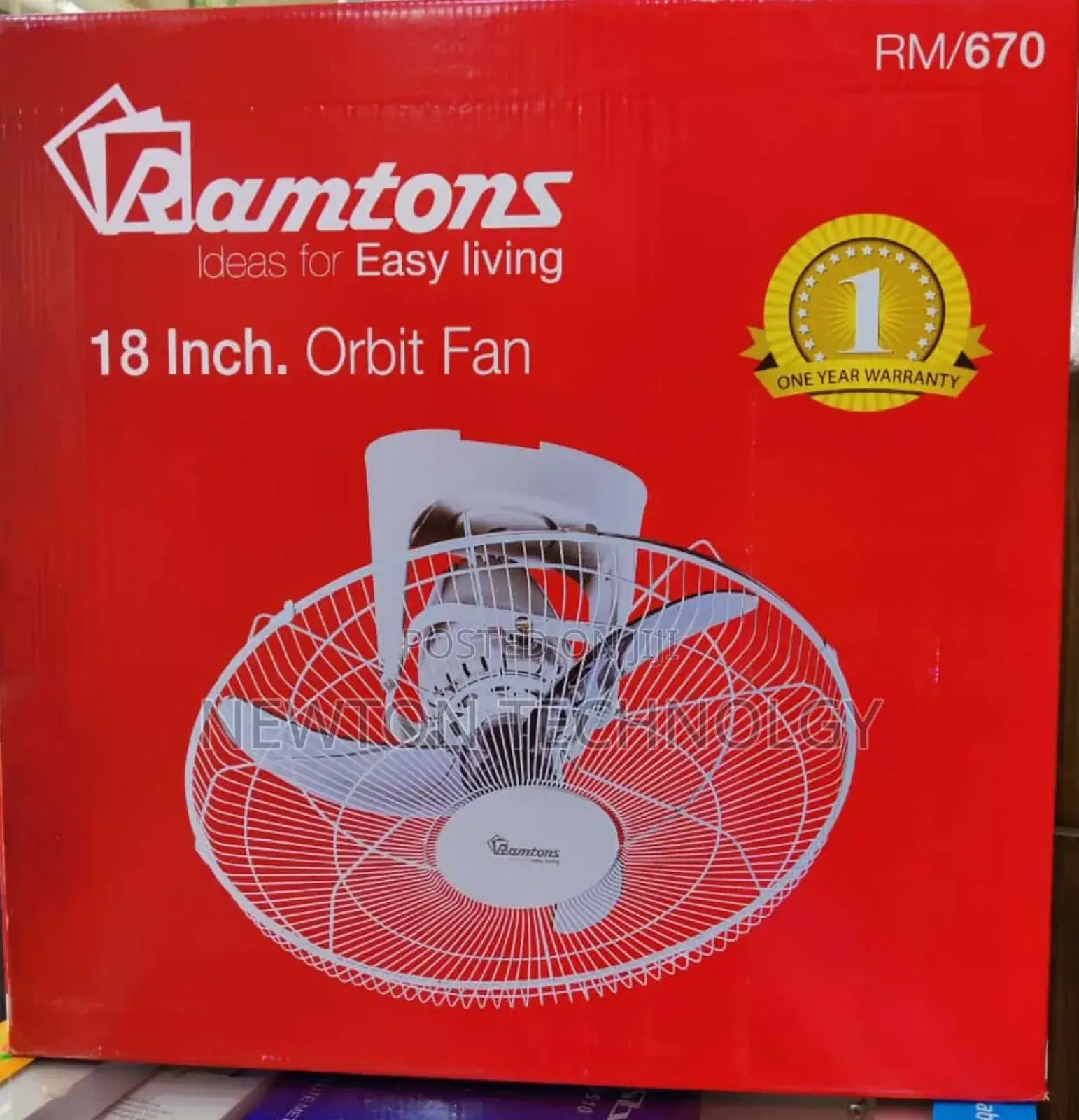 Ramtons Orbit Fan 18"