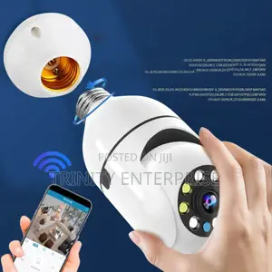 Smart Net Wifi Bulb Camera 360° 1080p