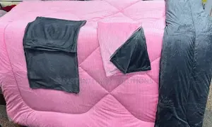 Modern Pink Velvet Duvet