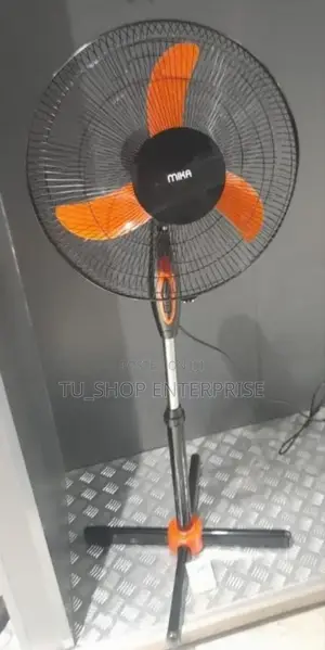 Standing Fan! Mika 16 Inches Orange Black