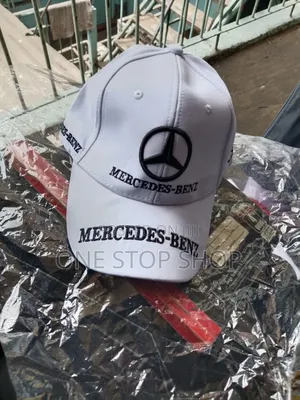 Mercedes White Cap
