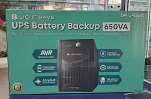 Lightwave 650va Back-Up Ups - Valuable Electronic.