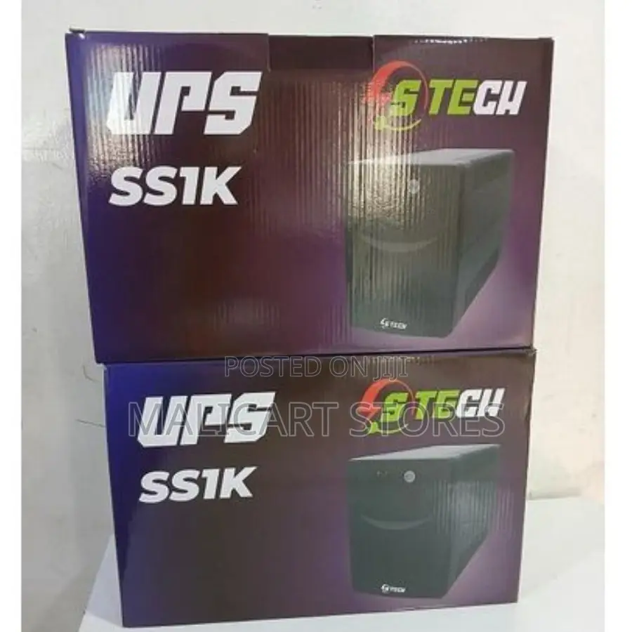 S-Tech 1000va 600w Ups
